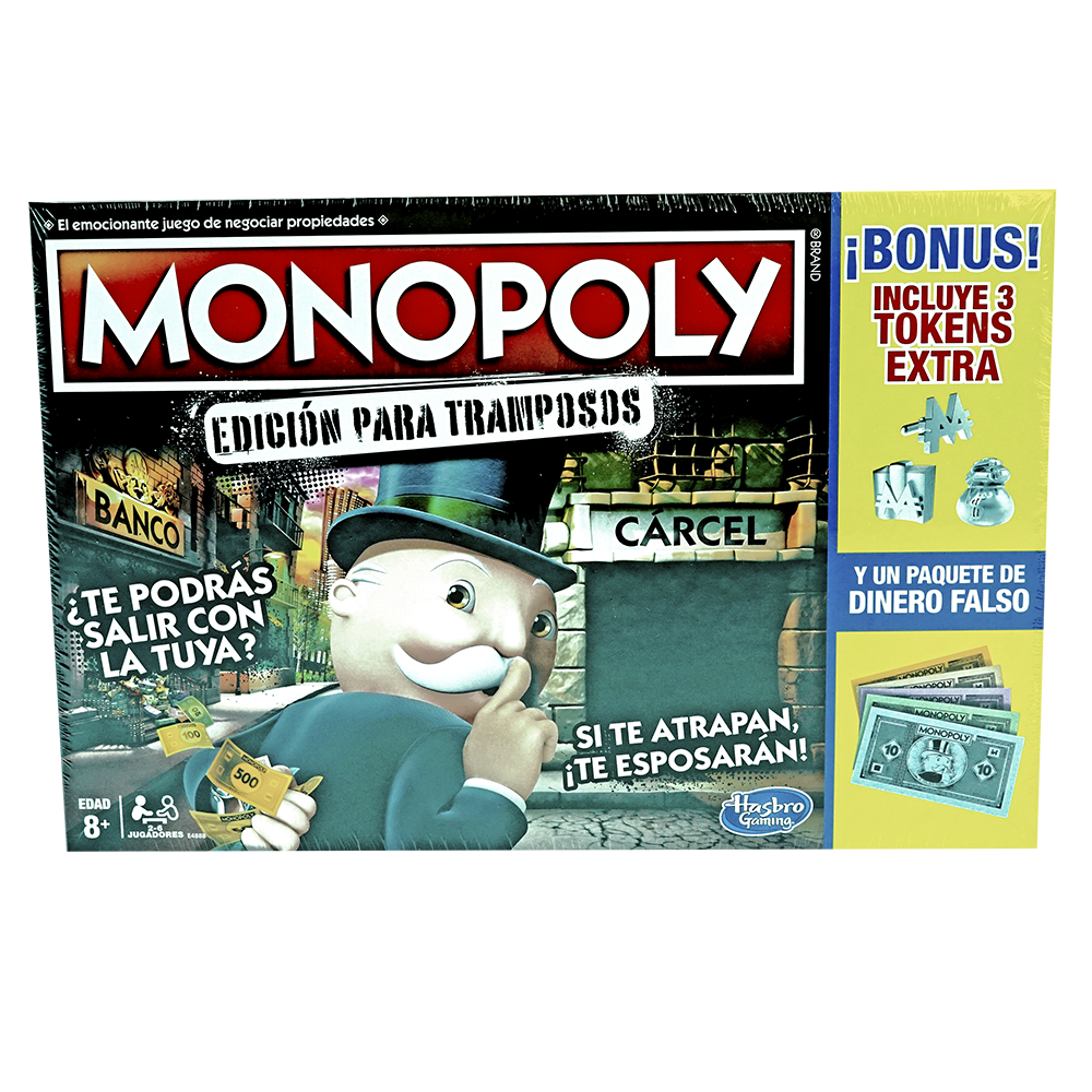 Juego de Mesa Hasbro Monopoly Edición para Tramposos E4888