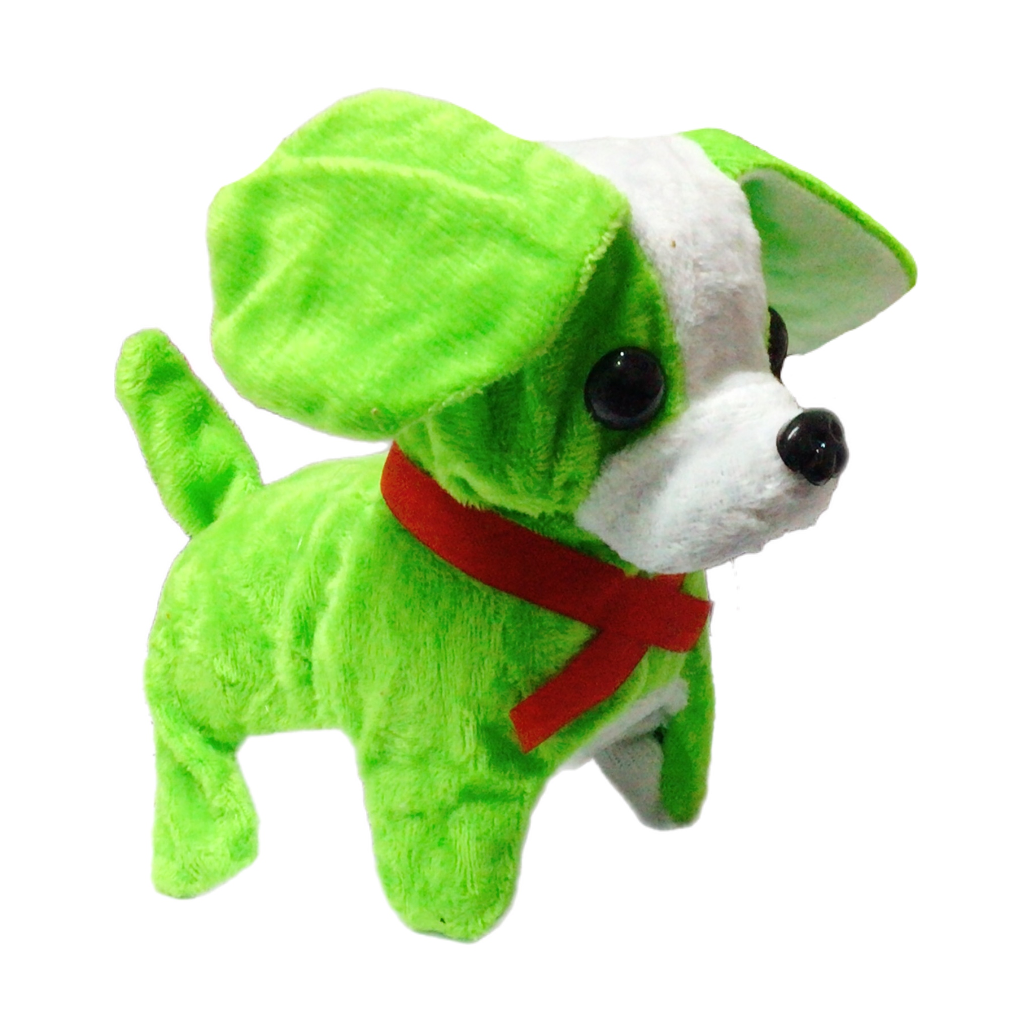 Perro Peluche Que Camina Con Sonido Chillon De Juguete