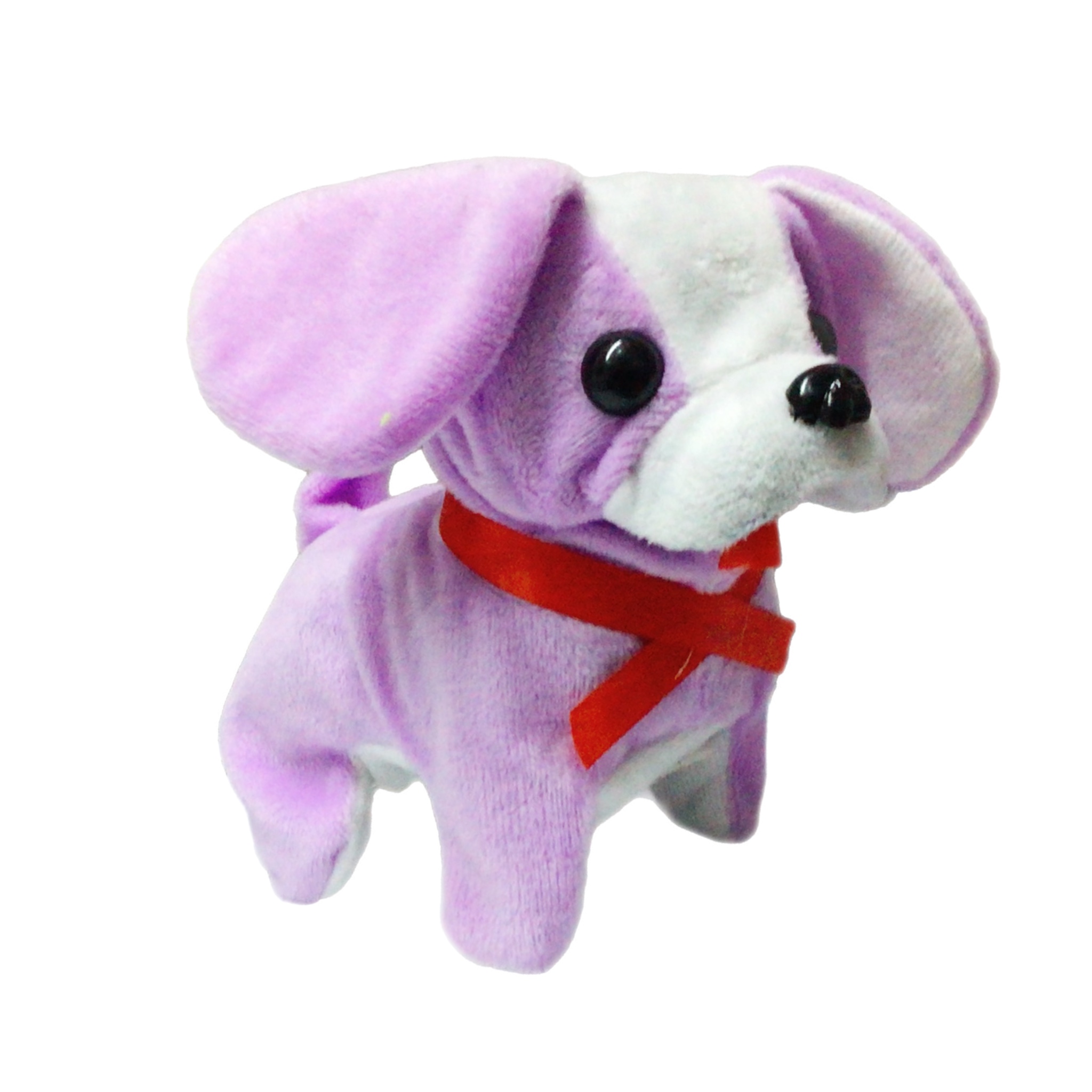 Perro Peluche Que Camina Con Sonido Chillon De Juguete