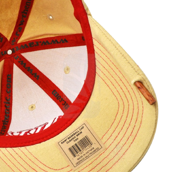 Gorra RAW Rolling Papers Beisbol Beige