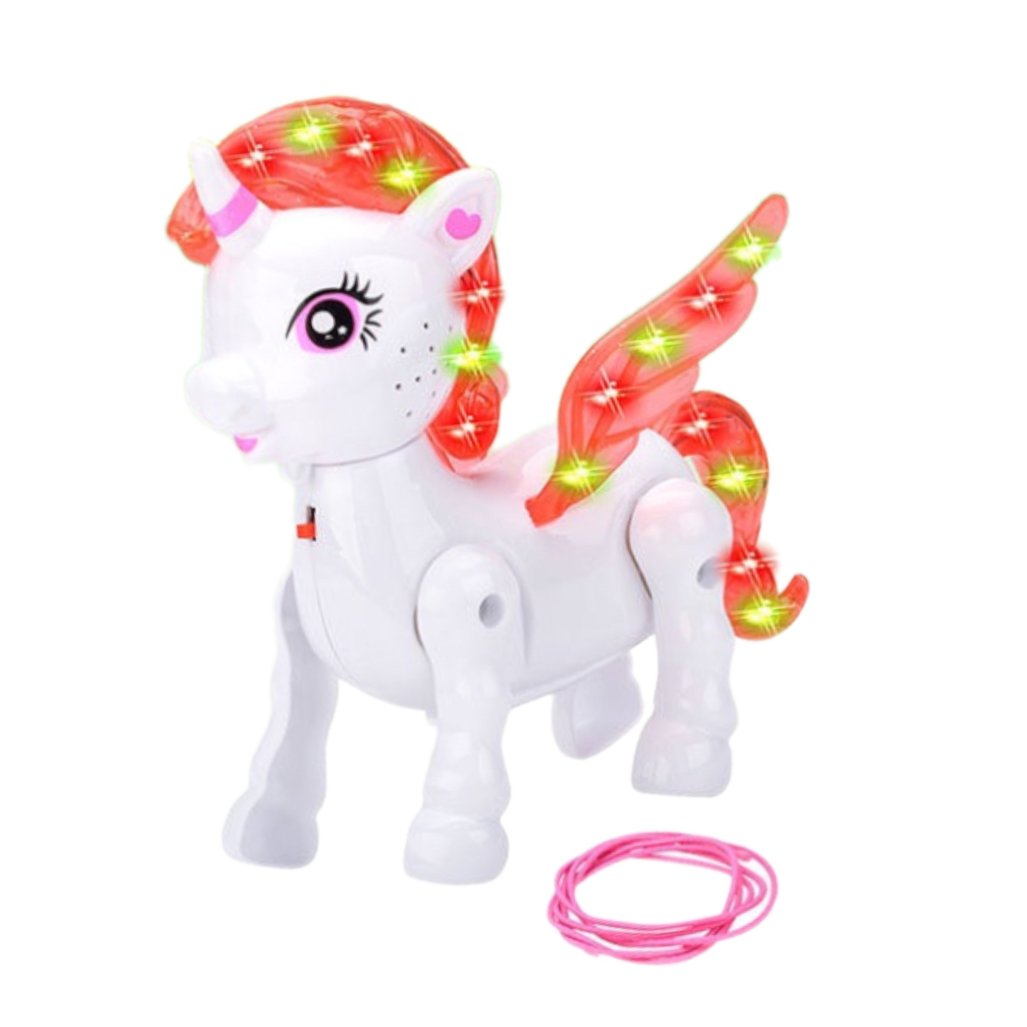 Unicornio Ponny De Luz Juguete Musical Con Movimiento