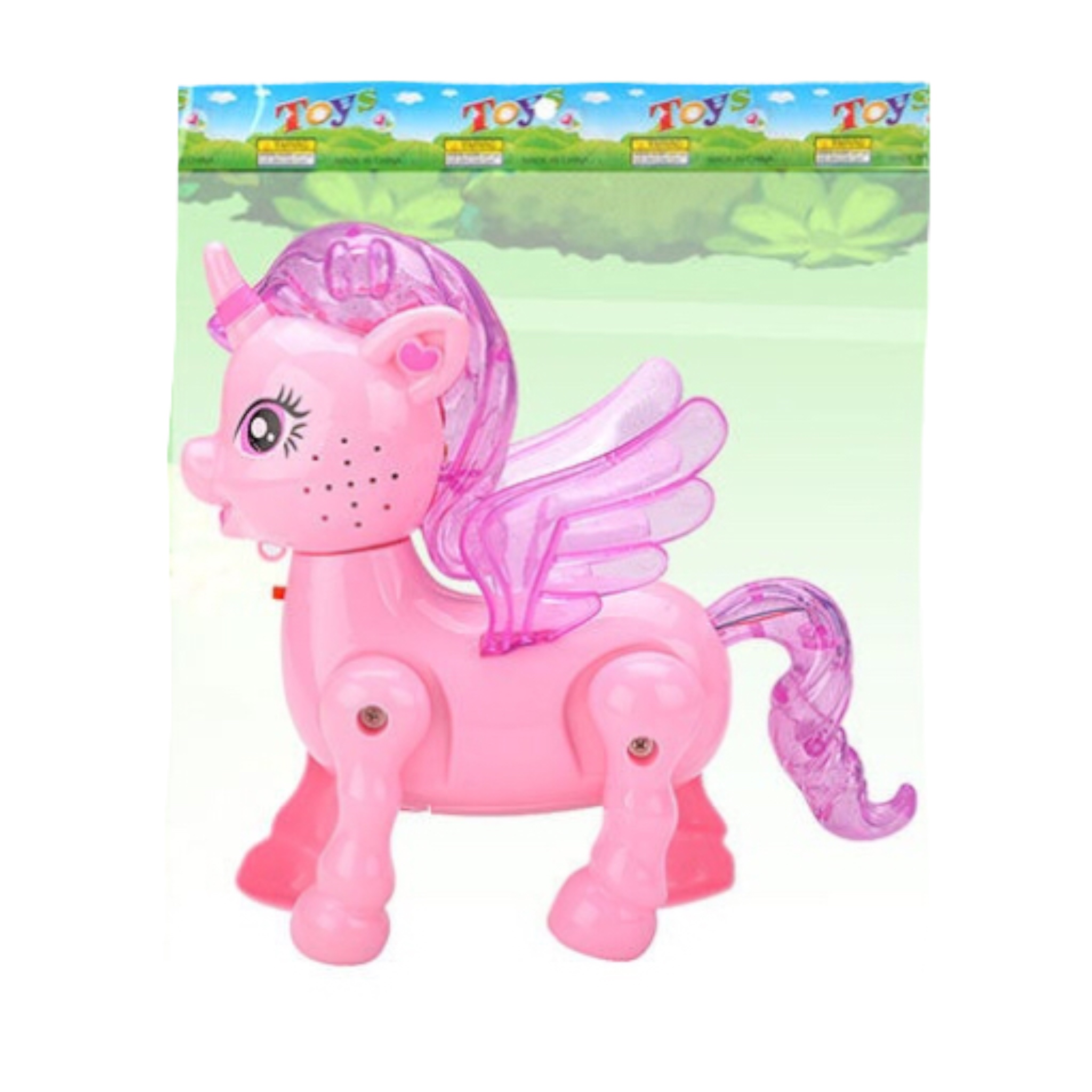 Unicornio Ponny De Luz Juguete Musical Con Movimiento