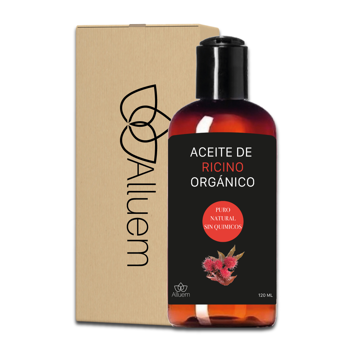 Aceite De Ricino 100% Puro Orgánico Castor Oil