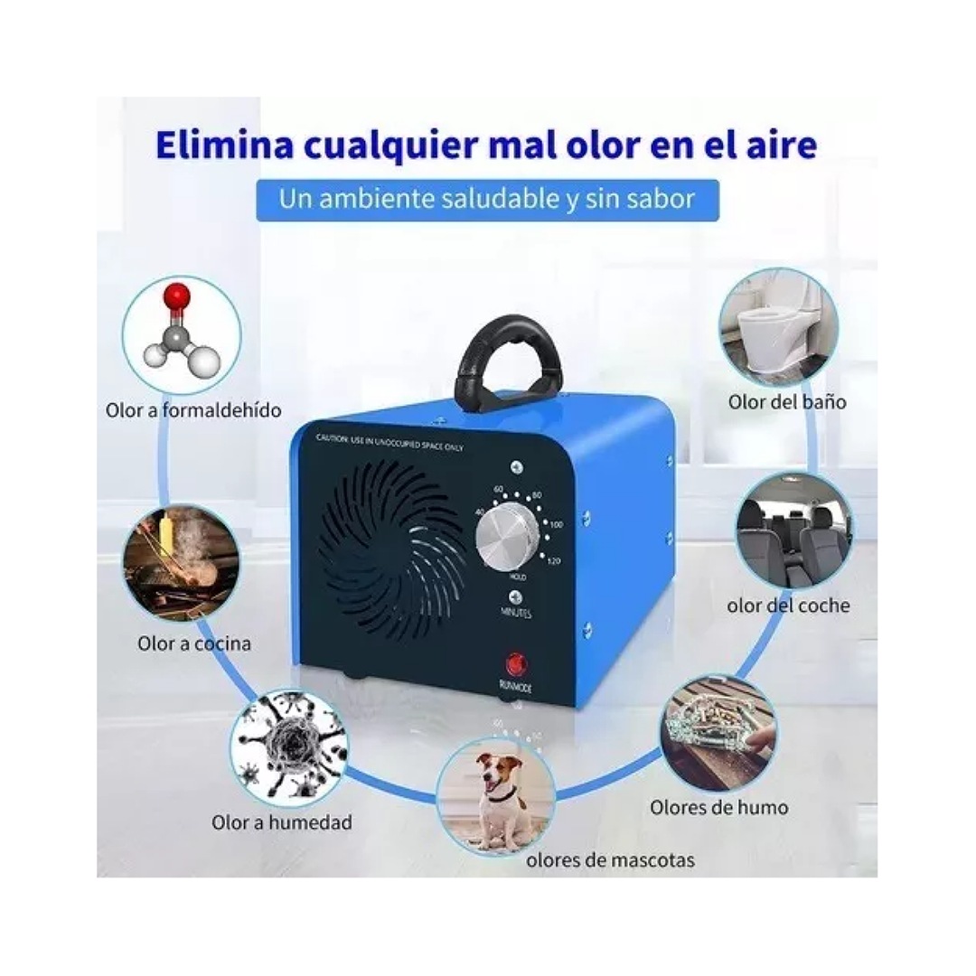 20-30g/h Purificador Generadora De Ozono Portátil Para Hogar