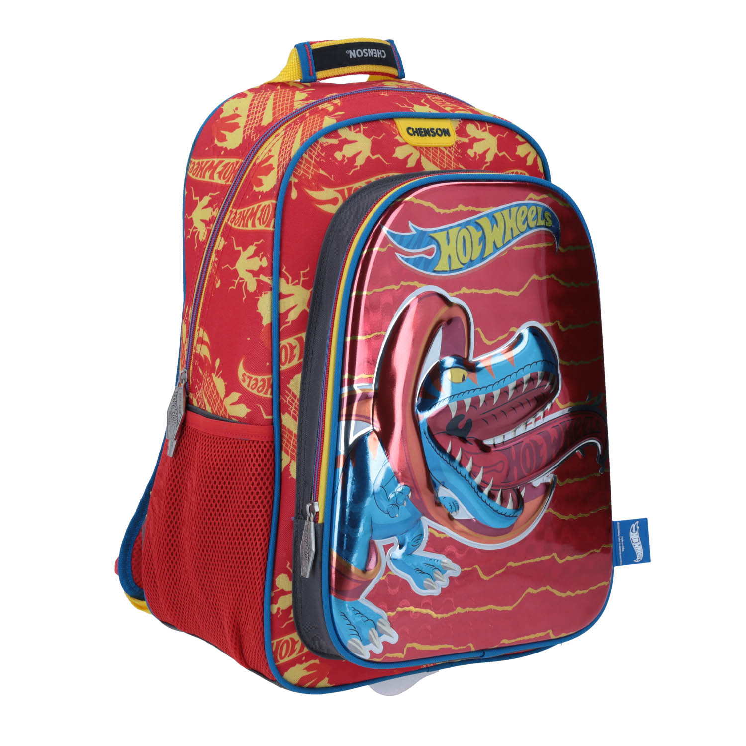 Mochila Grande Primaria Chenson Hot Wheels Rex HW65315-R