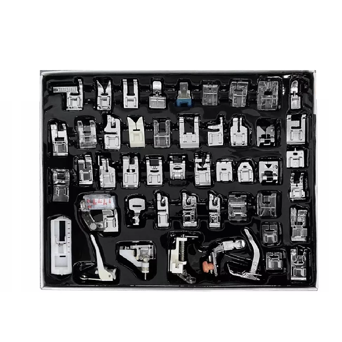 Set Profesional Para Máquina De Coser Prensatelas 48 Pzas