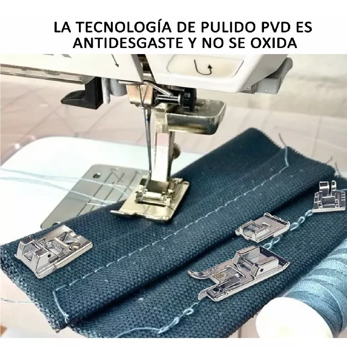Set Profesional Para Máquina De Coser Prensatelas 48 Pzas