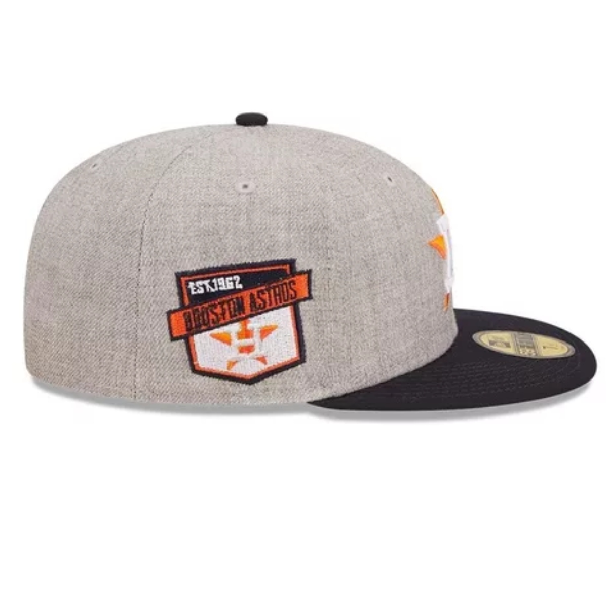 Cappellino New Era 59FIFTY Houston Astros 50&deg; Anniversario, Taglia 7 3/8, Verde/oro