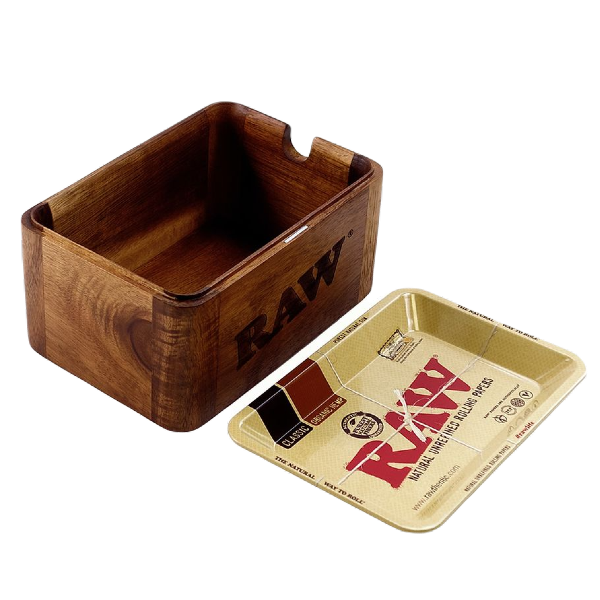 RAW Cache Box Mini - Caja de madera + charola mini classic