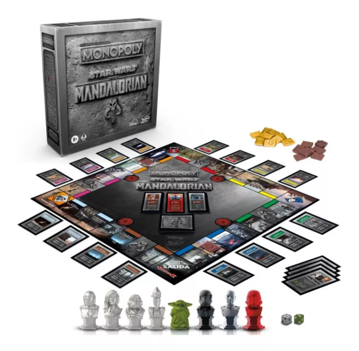 Monopoly Star Wars de Disney - The Mandalorian Hasbro Coleccionable
