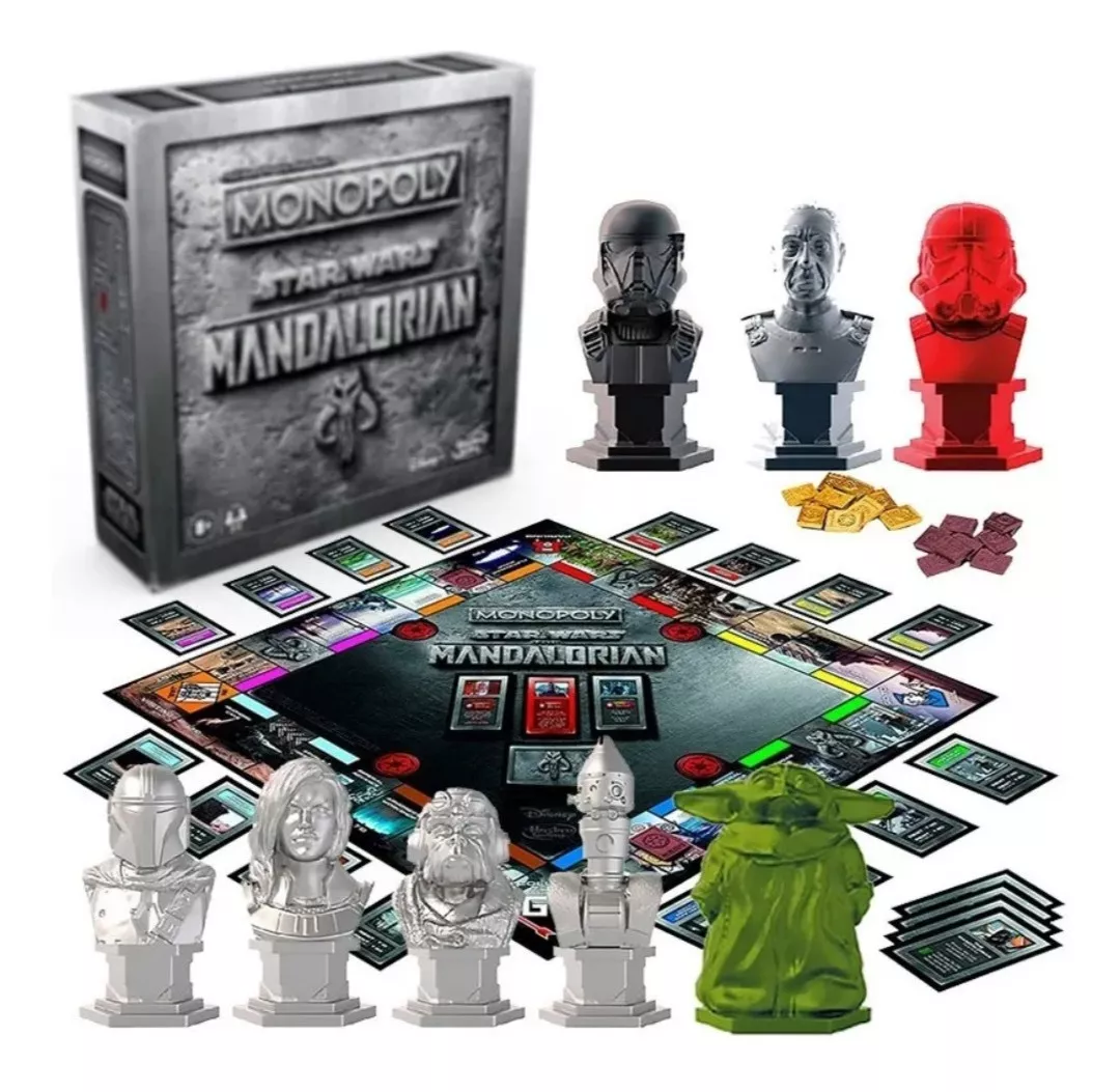 Monopoly Star Wars de Disney - The Mandalorian Hasbro Coleccionable