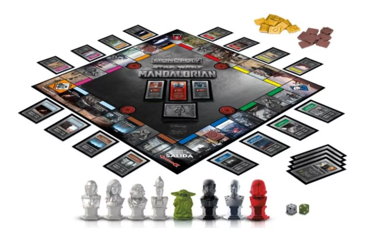 Monopoly Star Wars de Disney - The Mandalorian Hasbro Coleccionable