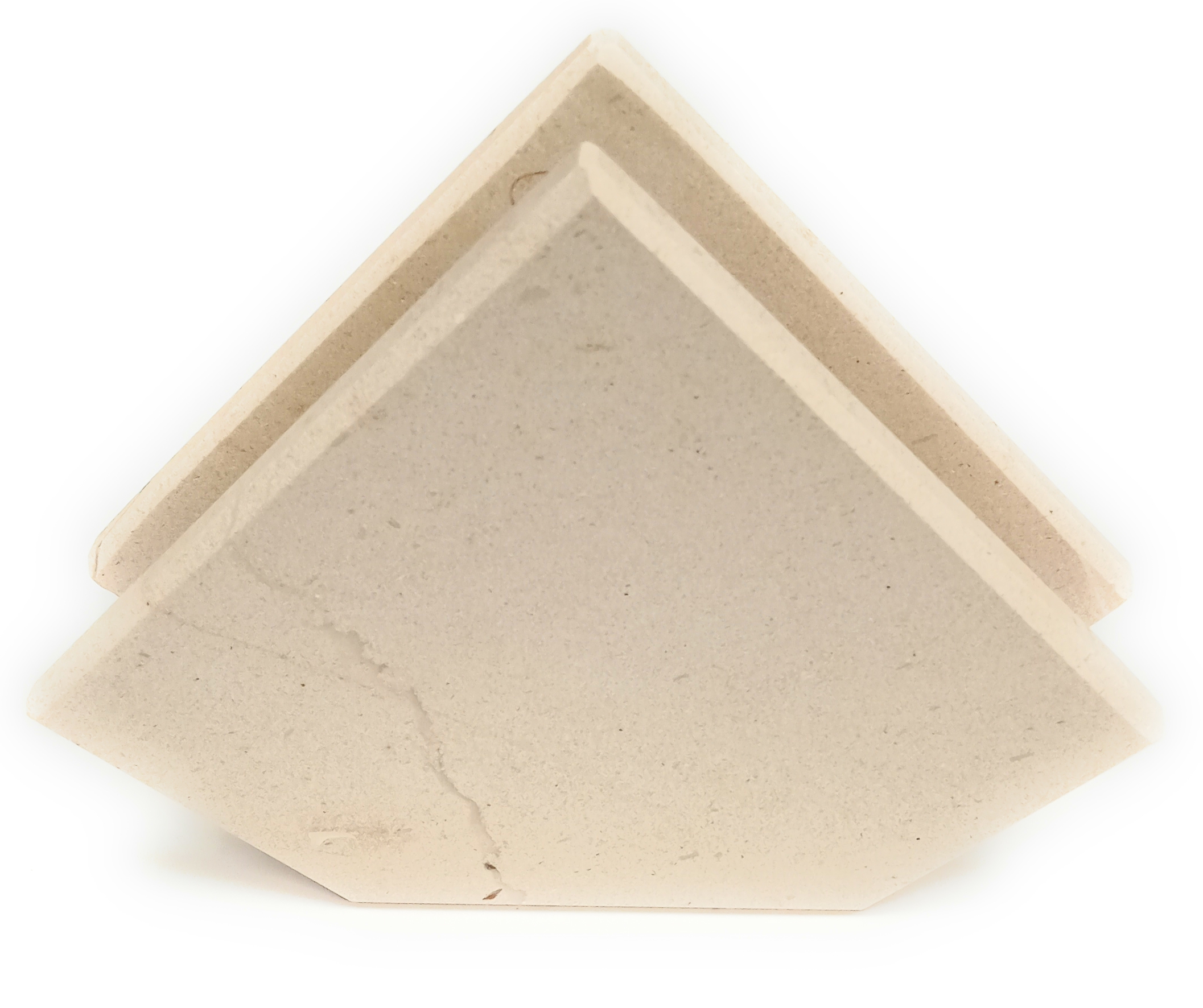 Servilletero de Mármol Modelo Triangular