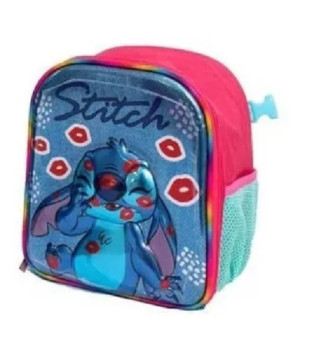 Duo Mochila Y Lonchera De Stich En 3era Dimensión Marca Ruz