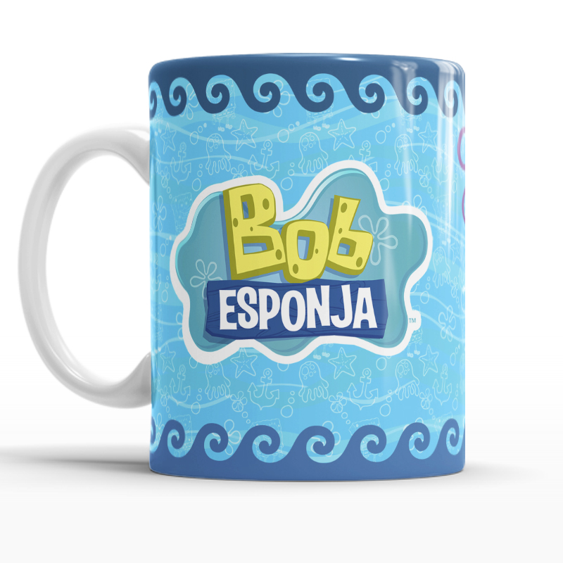 Taza Bob Esponja  y sus amigos