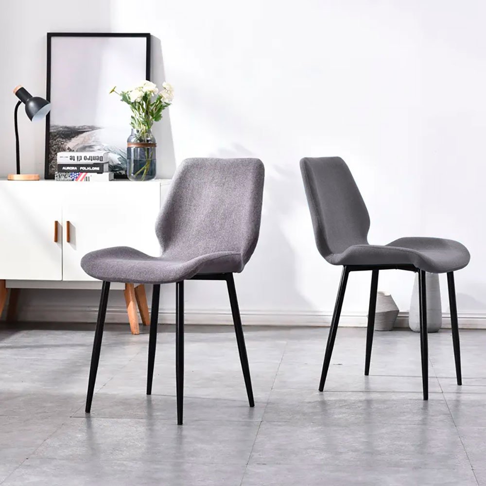 Un sillón minimalista individual estilo nórdico