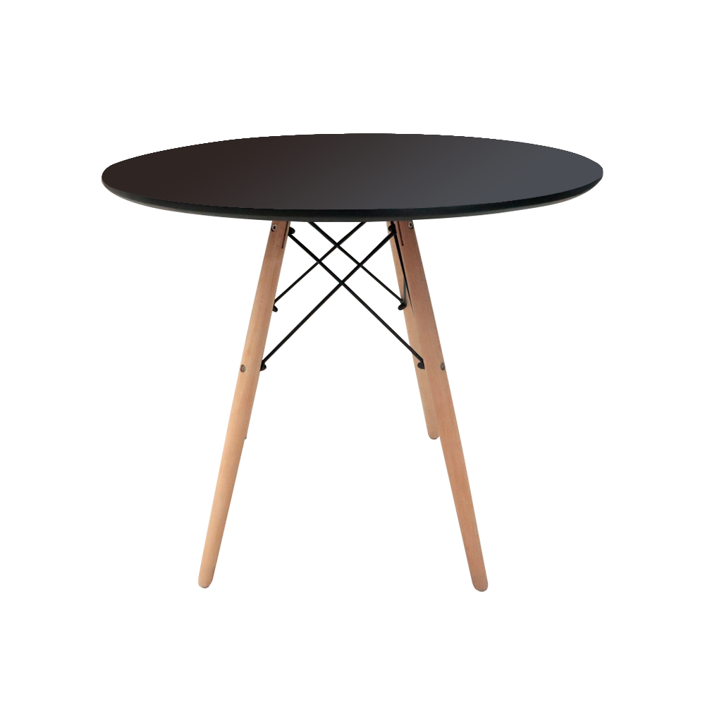 Mesa de Comedor Redonda para 4 Personas desayunador Oslo 80 cm de diametro