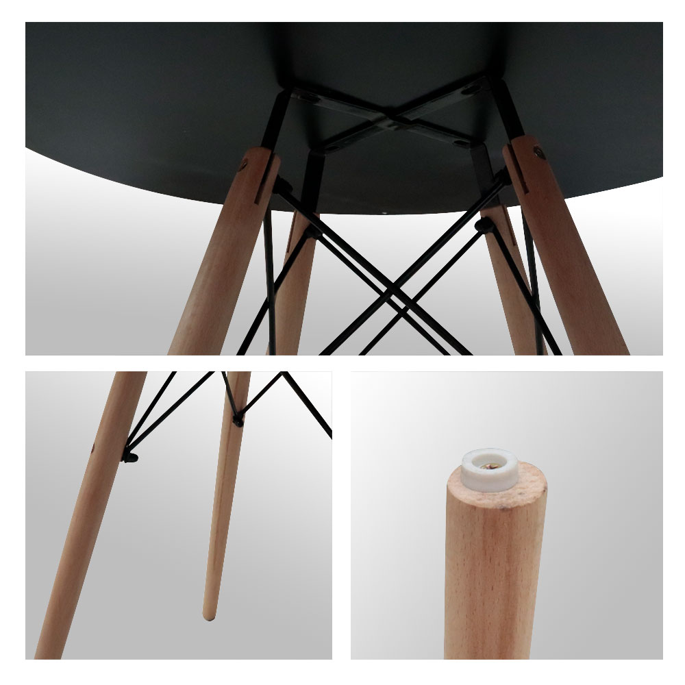 Mesa de Comedor Redonda para 4 Personas desayunador Oslo 80 cm de diametro