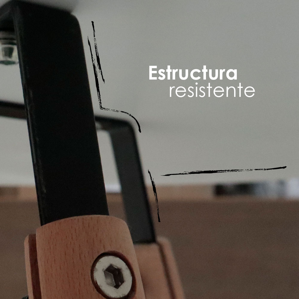 Mesa de Comedor Redonda para 4 Personas desayunador Oslo 80 cm de diametro