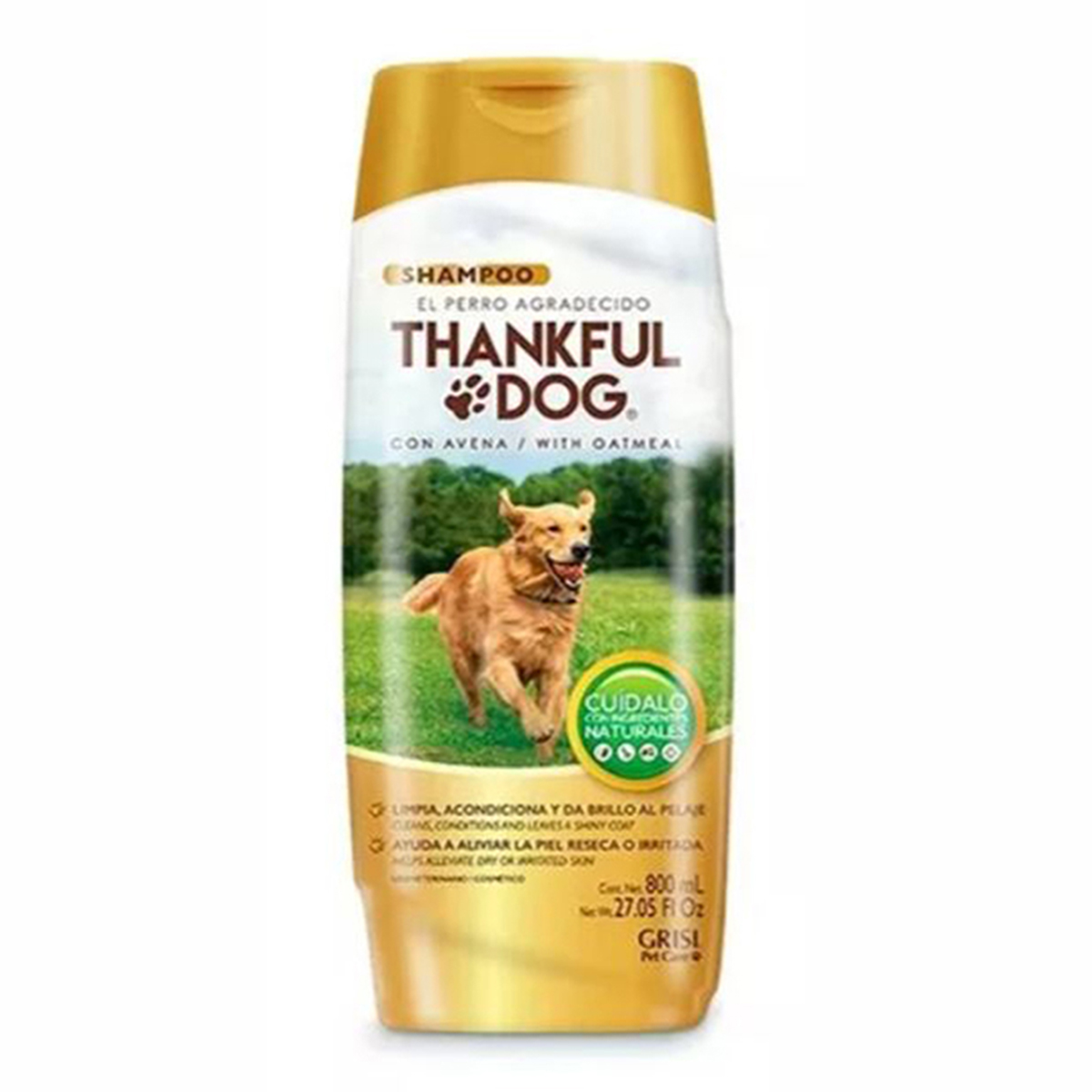 Shampoo thankful dog con avena 400ml