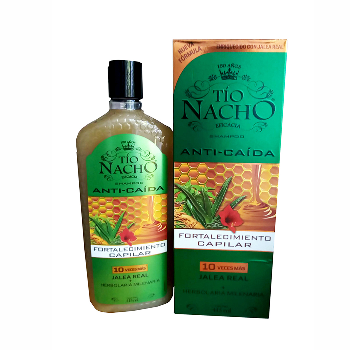 Shampoo Tío Nacho Fortalecimiento Capilar 415ml