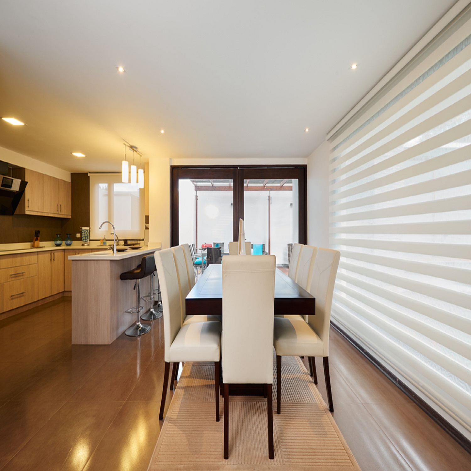 Persiana Sheer Elegance Woodline 100 x 180 Hecha En México