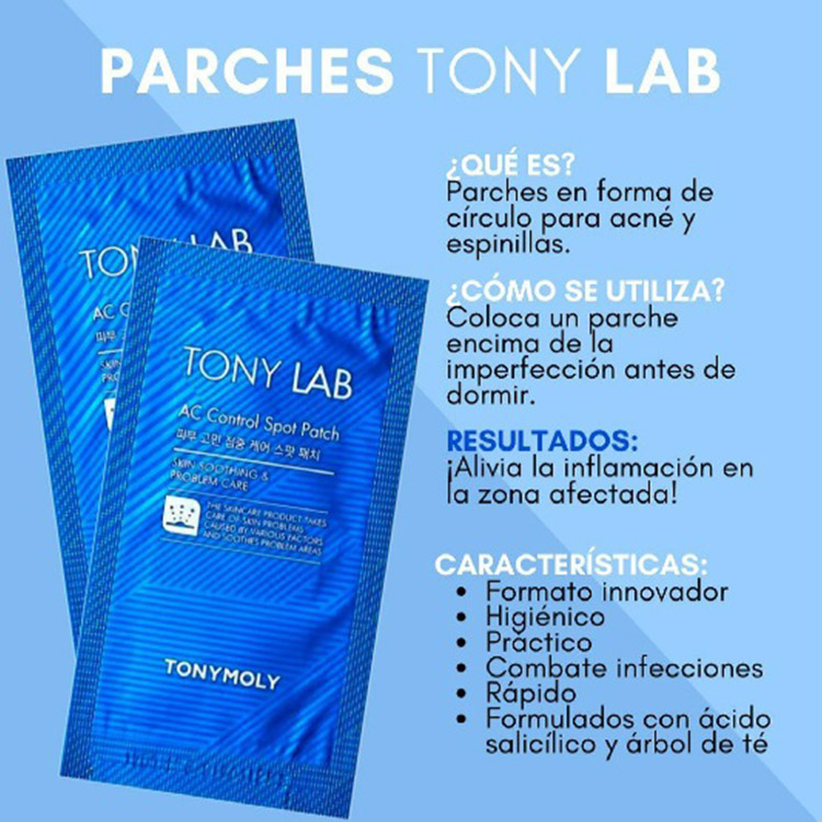 Parches para controlar  el acné Tonymoly