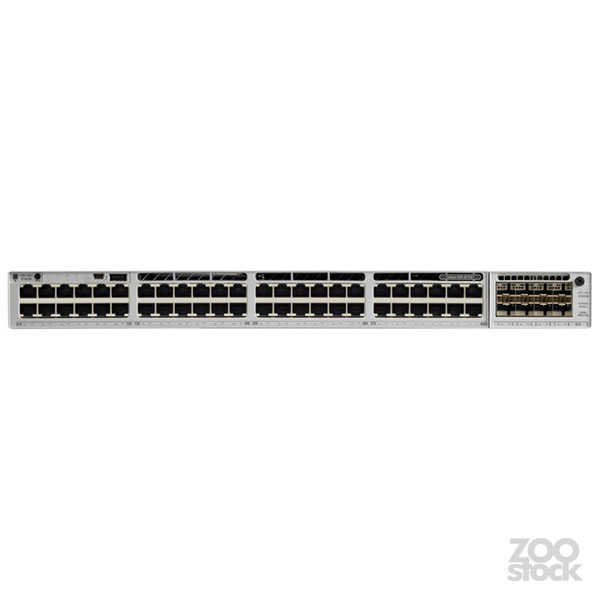 Switch Cisco Catalyst C9300-48UXM-E, 48 Puertos PoE