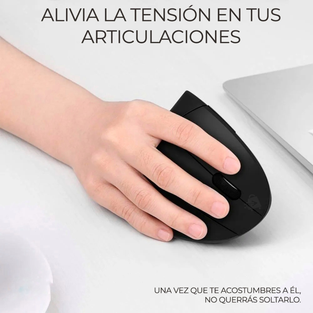 Mouse Vertical Ergonómico Bluetooth