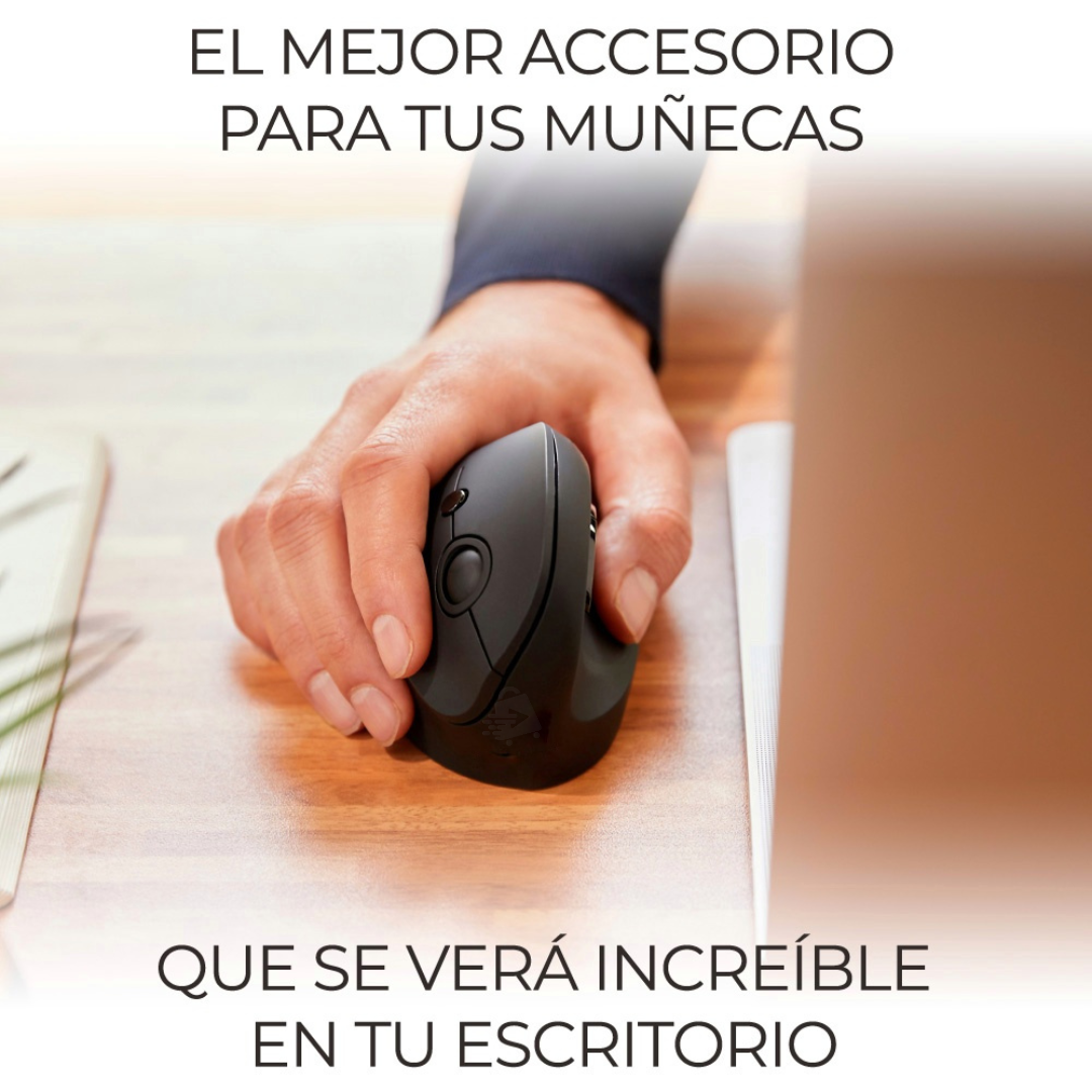 Mouse Vertical Ergonómico Bluetooth