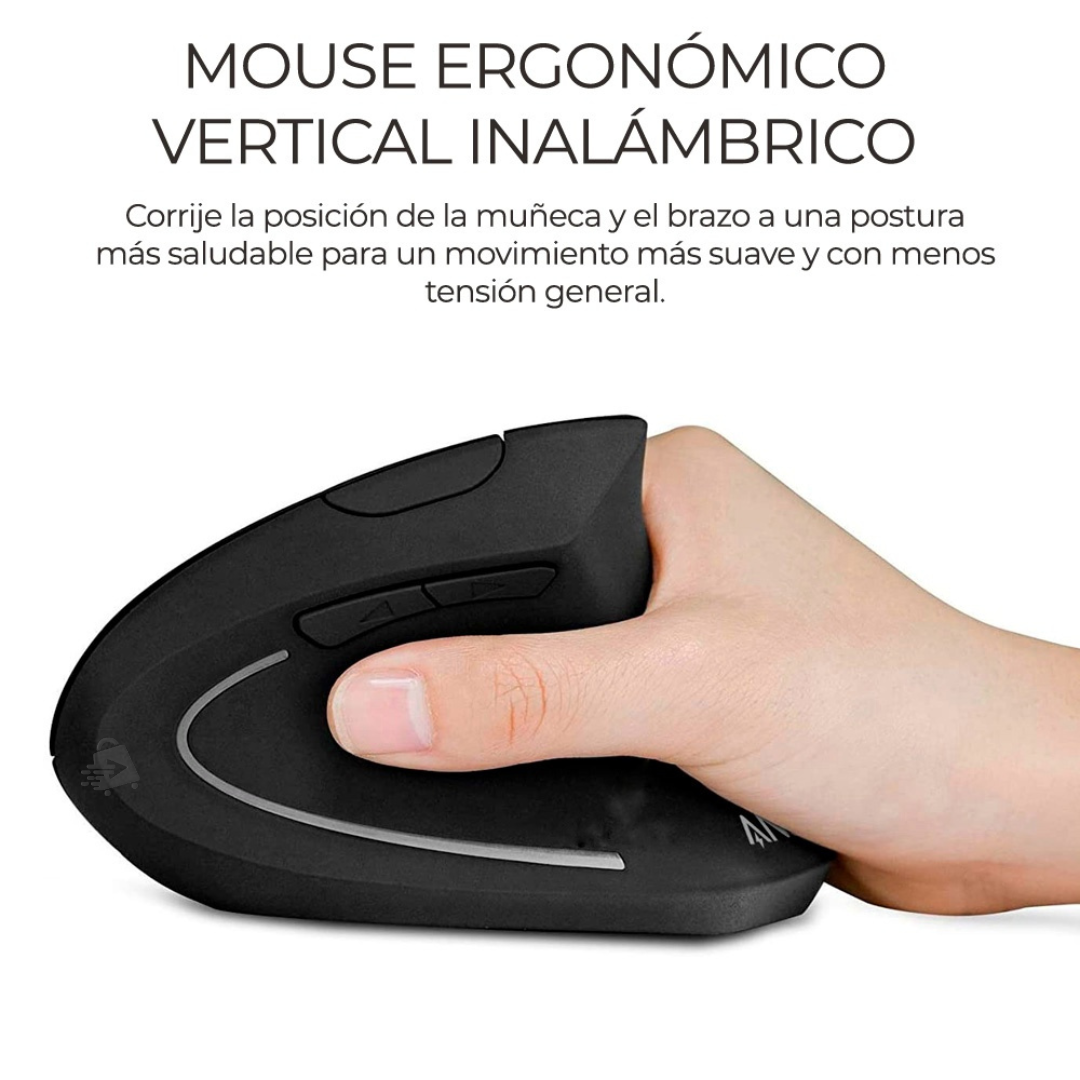Mouse Vertical Ergonómico Bluetooth