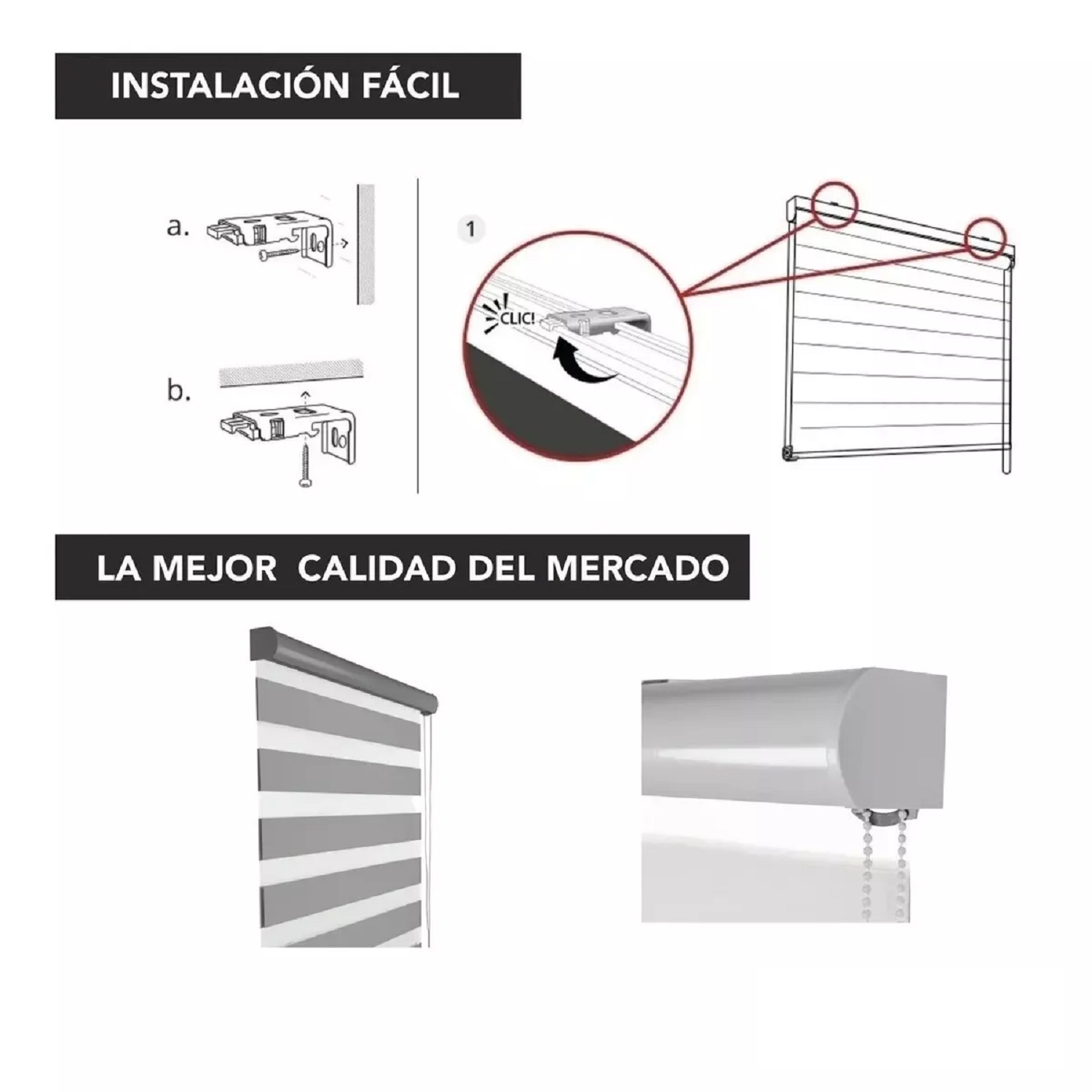 Persiana Sheer Elegance Woodline 120 x 200 Hecha En México