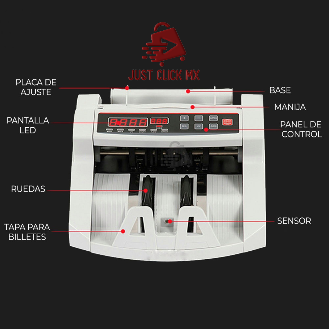 Máquina Contadora De Billetes Profesional