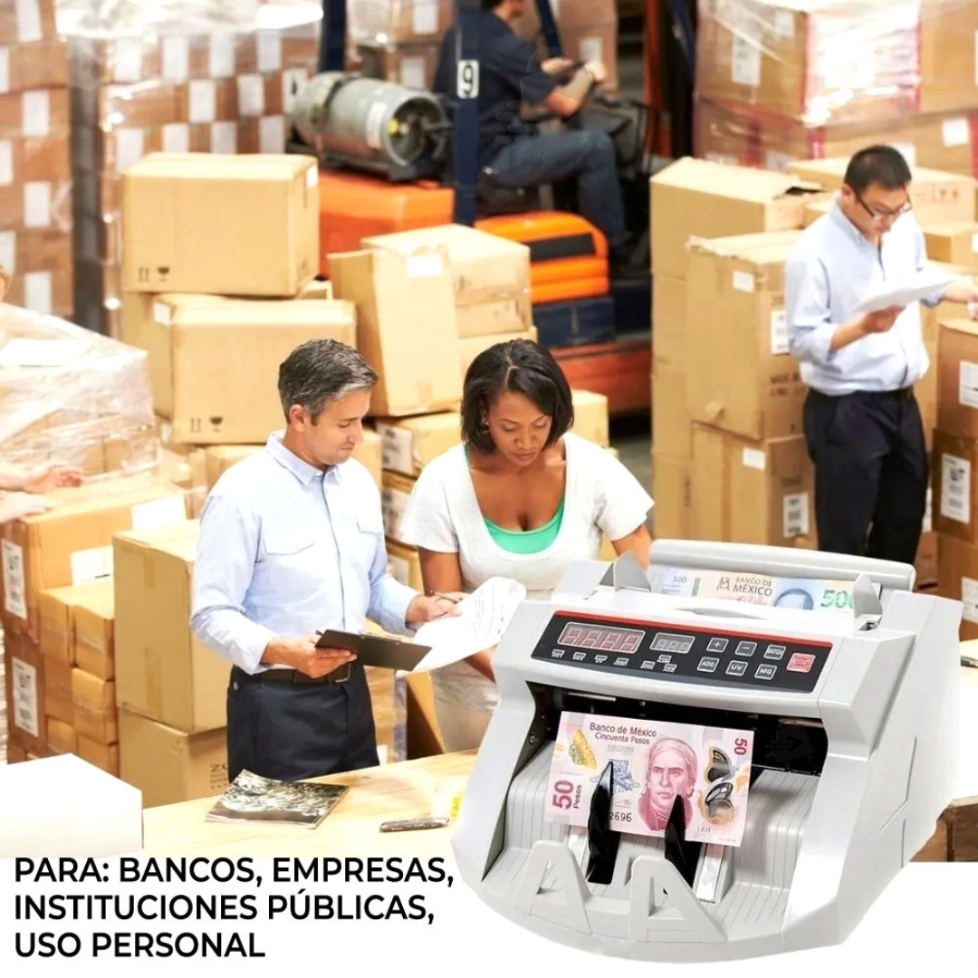 Máquina Contadora De Billetes Profesional