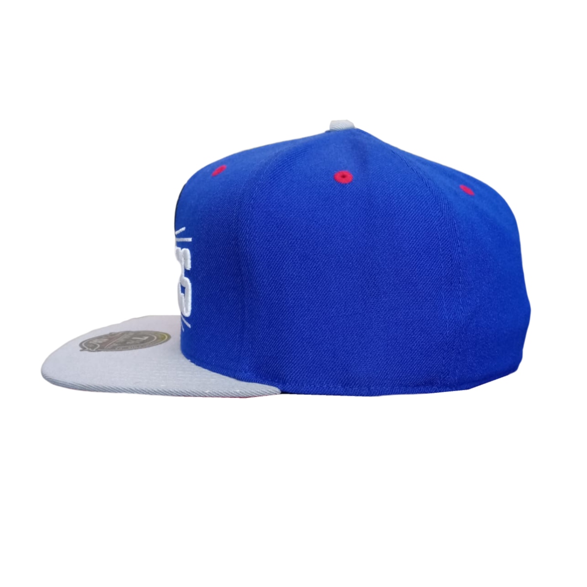 Gorra Cerrada Mitchell & Ness Clippers 7 1/2 Azul G163M