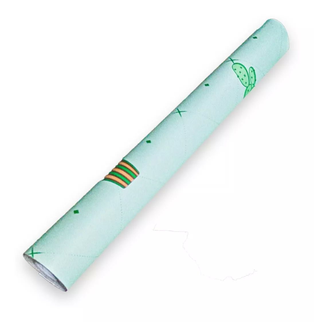 Papel Tapiz Adherible Cactus Verde Infantil 10m X 45cm Tp65