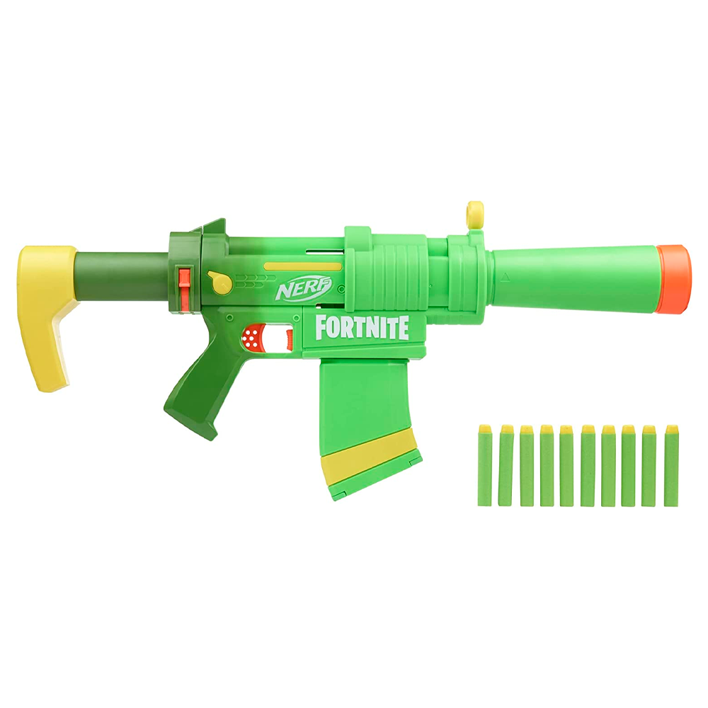 Lanzador Hasbro F0319 Nerf Fortnite SMG-ZESTY