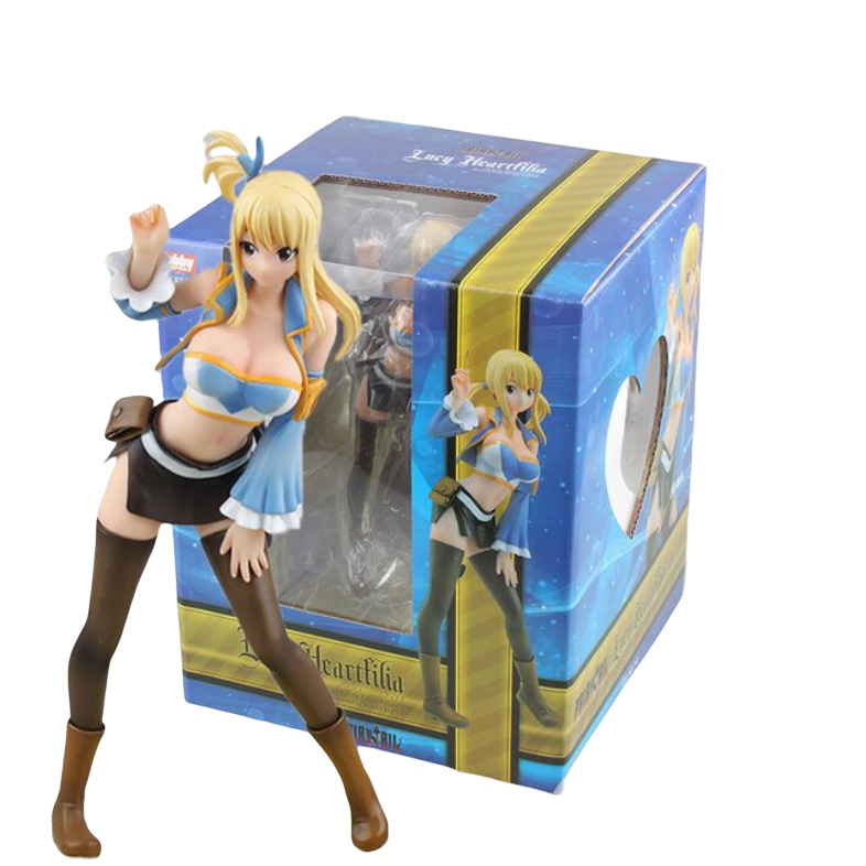 Lucy Heartfilia 21cm Hobby Natsu Fairy Tail Figura Anime