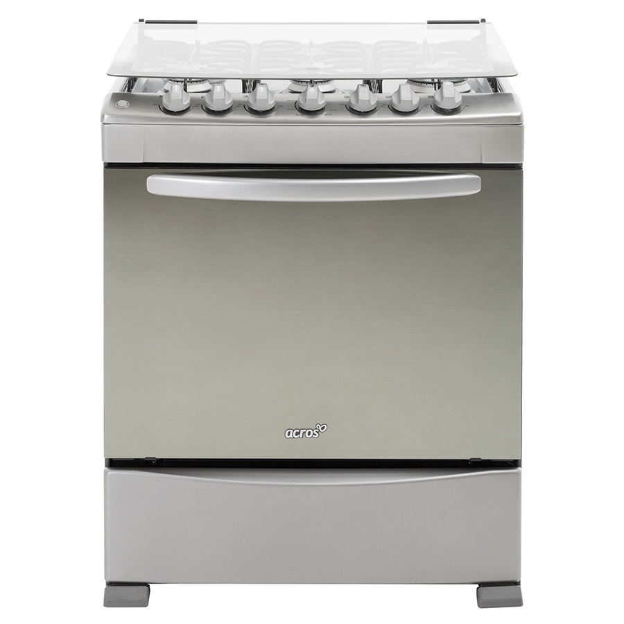 Estufa Al Piso Gas Acros 30" Plateado AF7420D