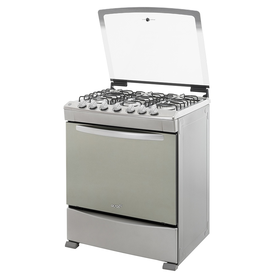 Estufa Al Piso Gas Acros 30" Plateado AF7420D