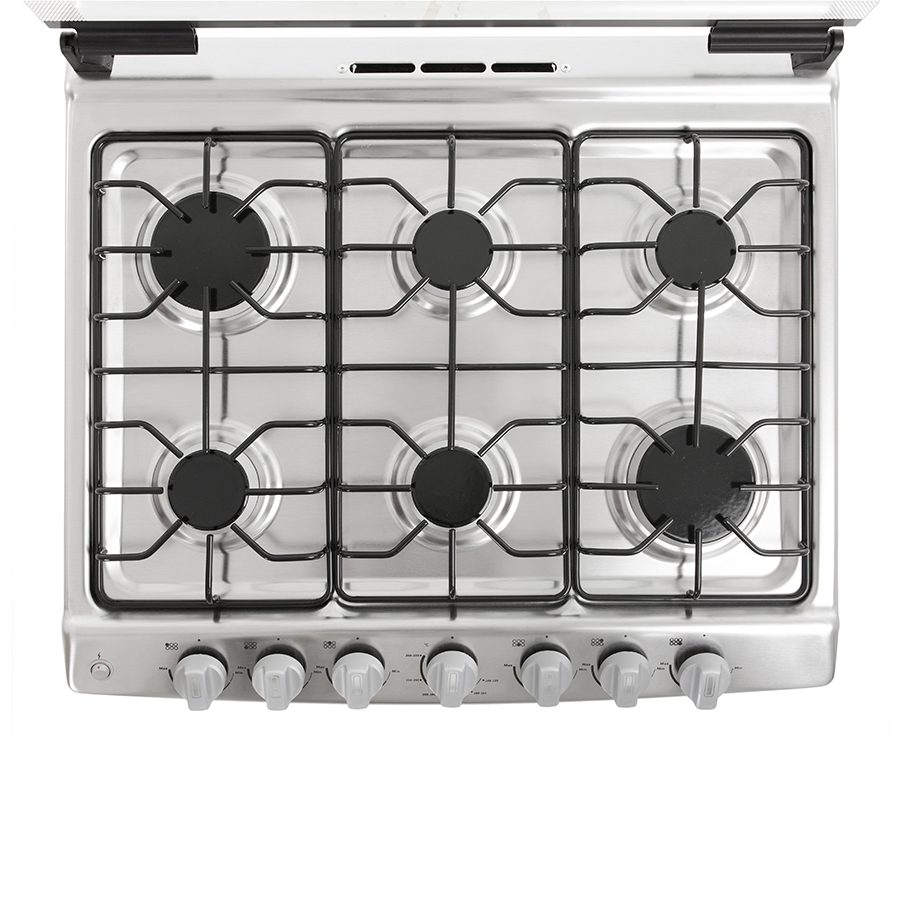 Estufa Al Piso Gas Acros 30" Plateado AF7420D