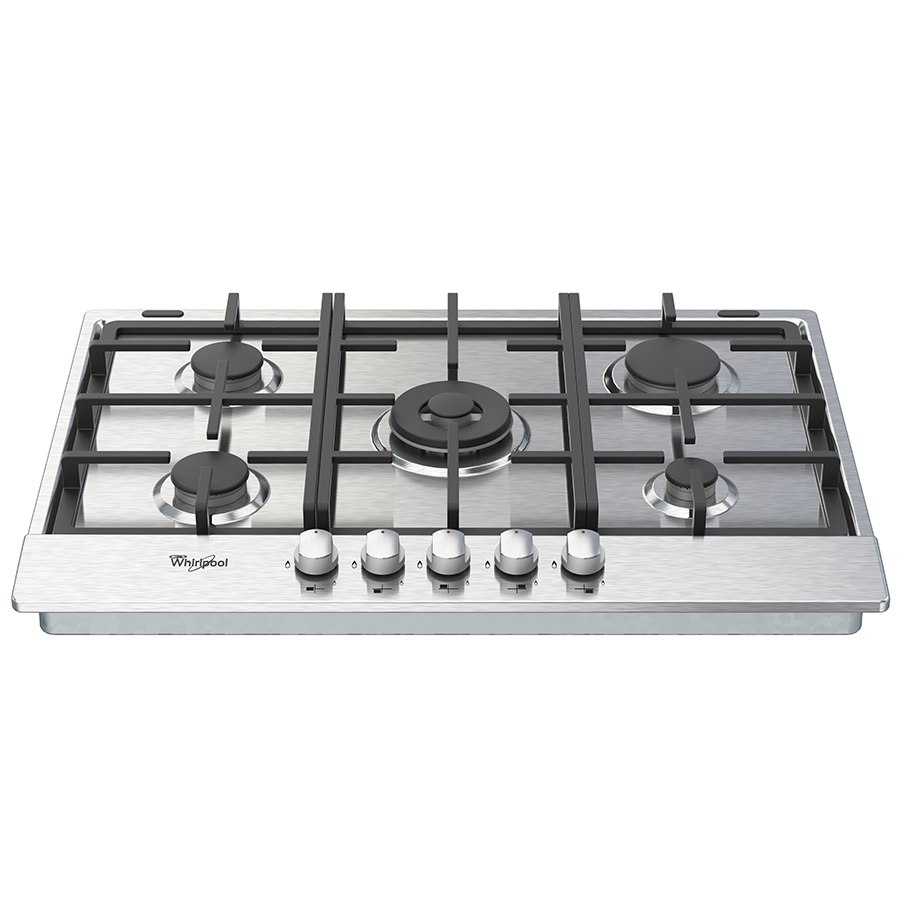 Parrilla De Gas Whirlpool 5 Quemadores Gris Acero Inoxidable WP3050S