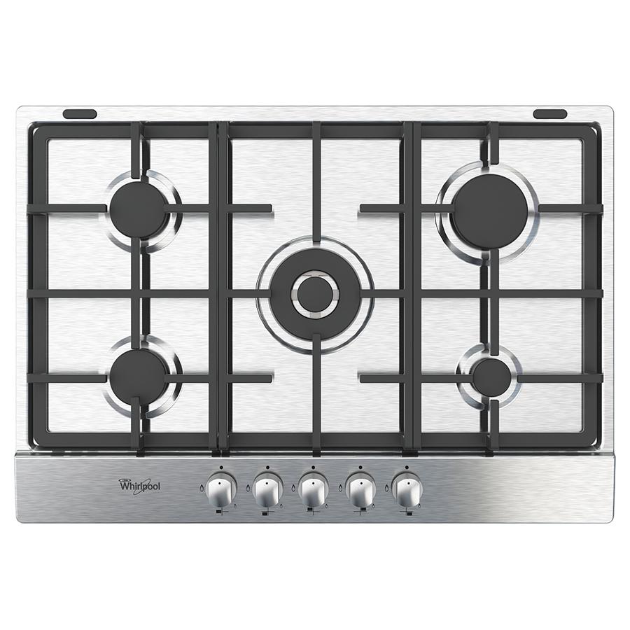 Parrilla De Gas Whirlpool 5 Quemadores Gris Acero Inoxidable WP3050S