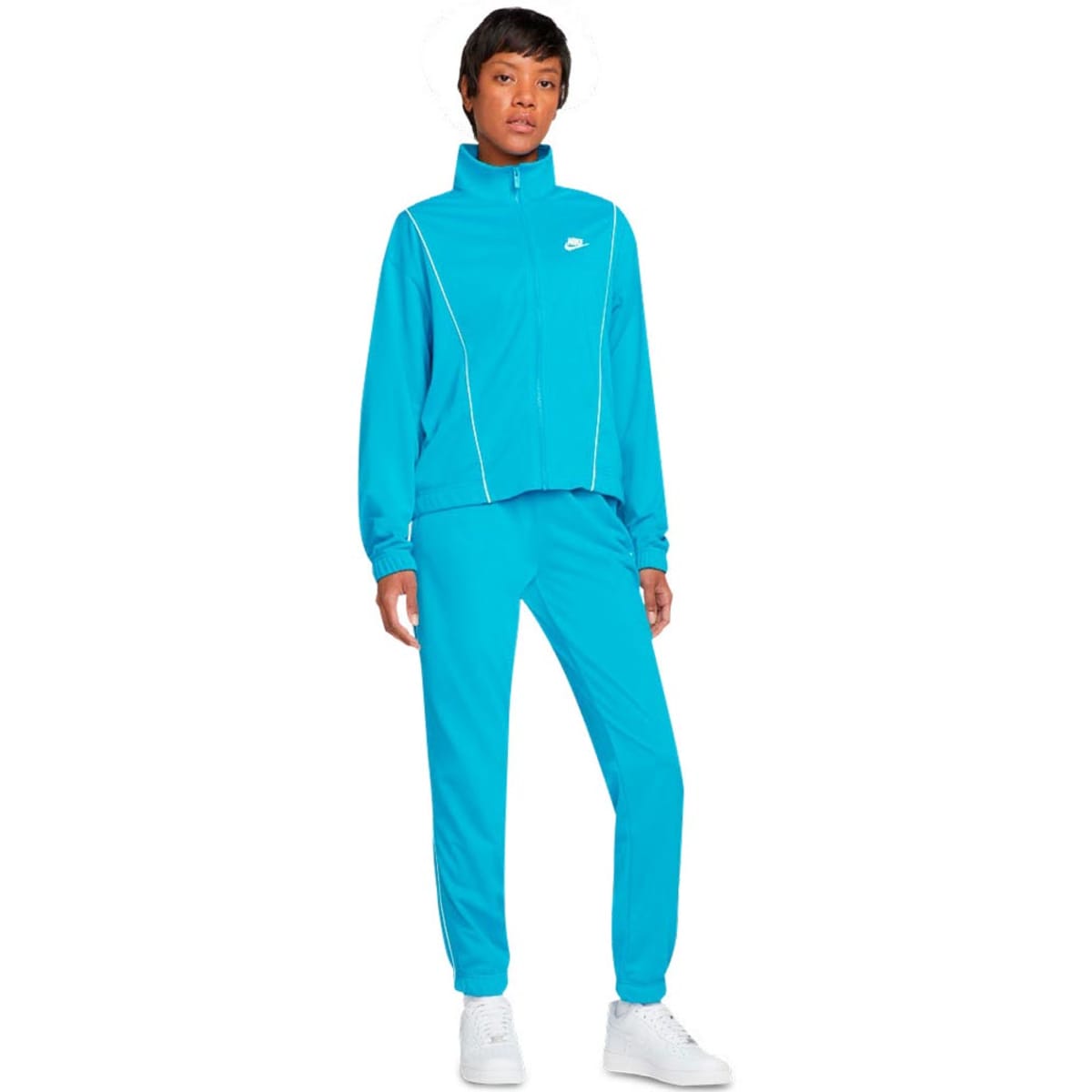 Conjunto Nike de 2 piezas Essential Pique color azul, para mujer, mod. 1051857