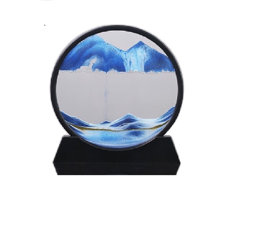 Decoracion para oficina, Hogar, figura de arena movedizas Feng shui