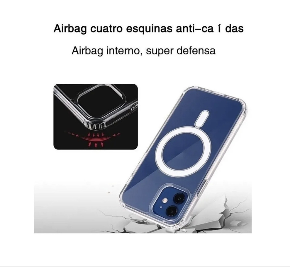 Case con Protector de Pantalla Zagg MP para iPhone 11 - Transparente