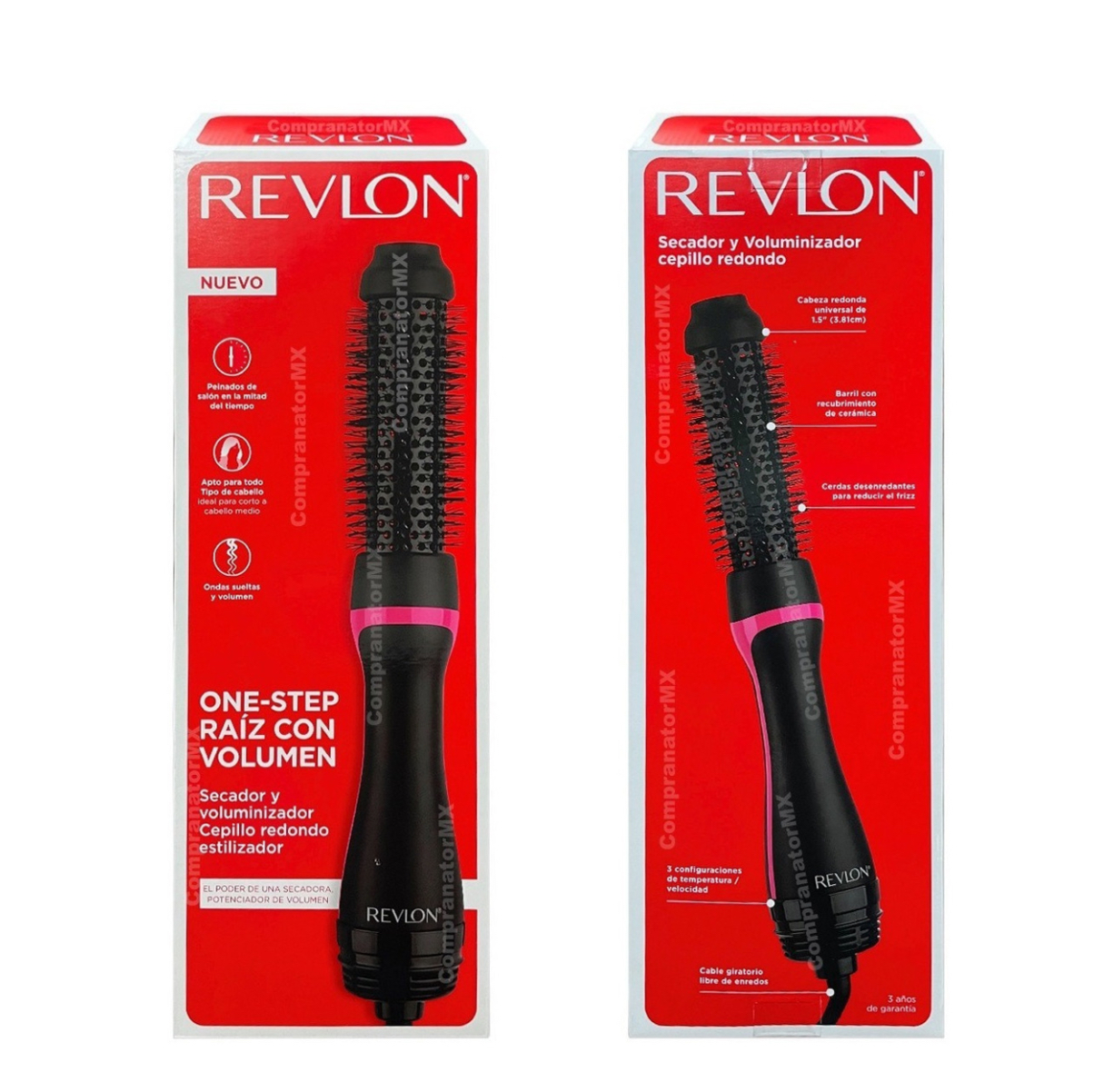 Cepillo Secador Revlon Salon Voluminizador Oval One Step Pro