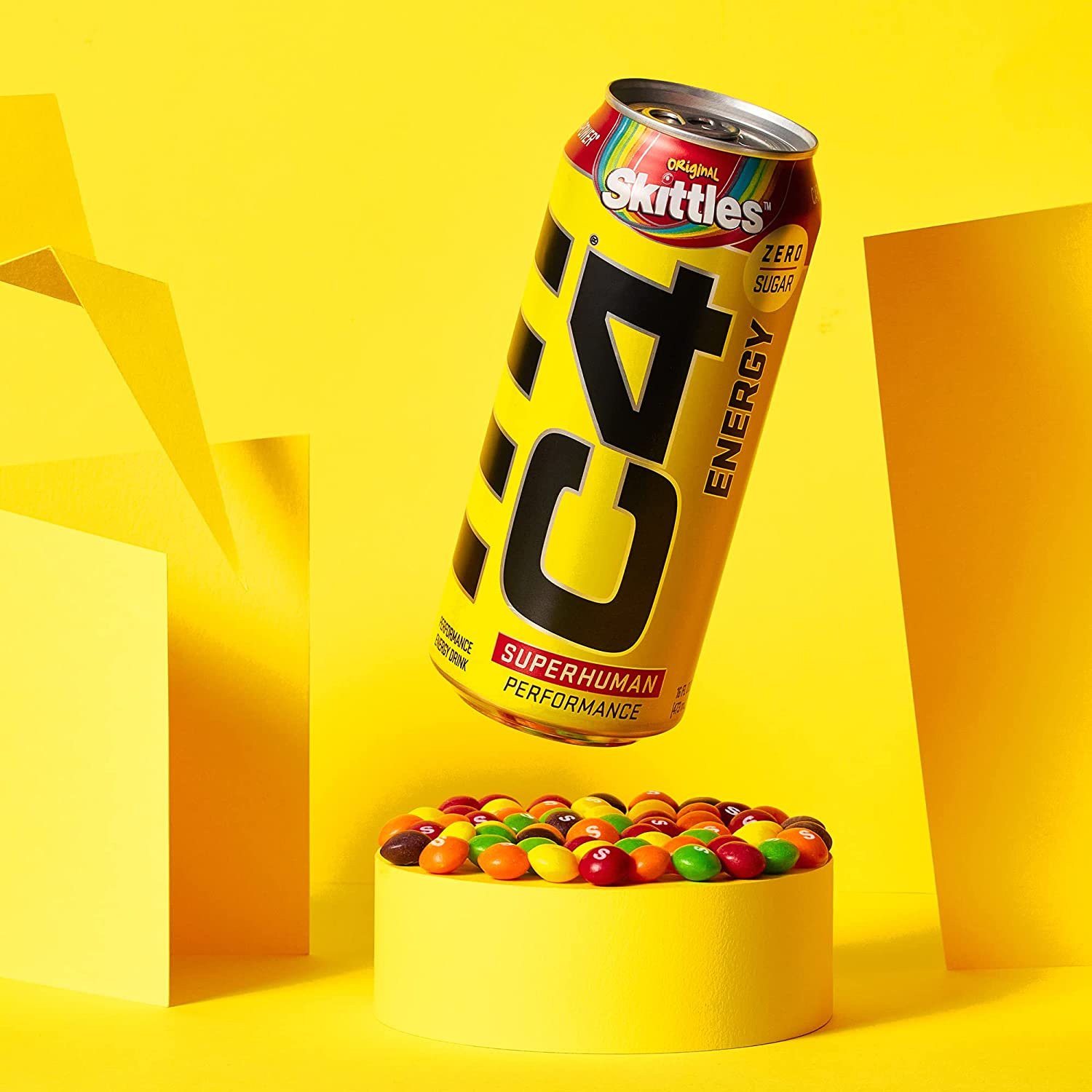 12 Pack Bebida Energetica Cellucor C4 Energy 473ml  - Skittles