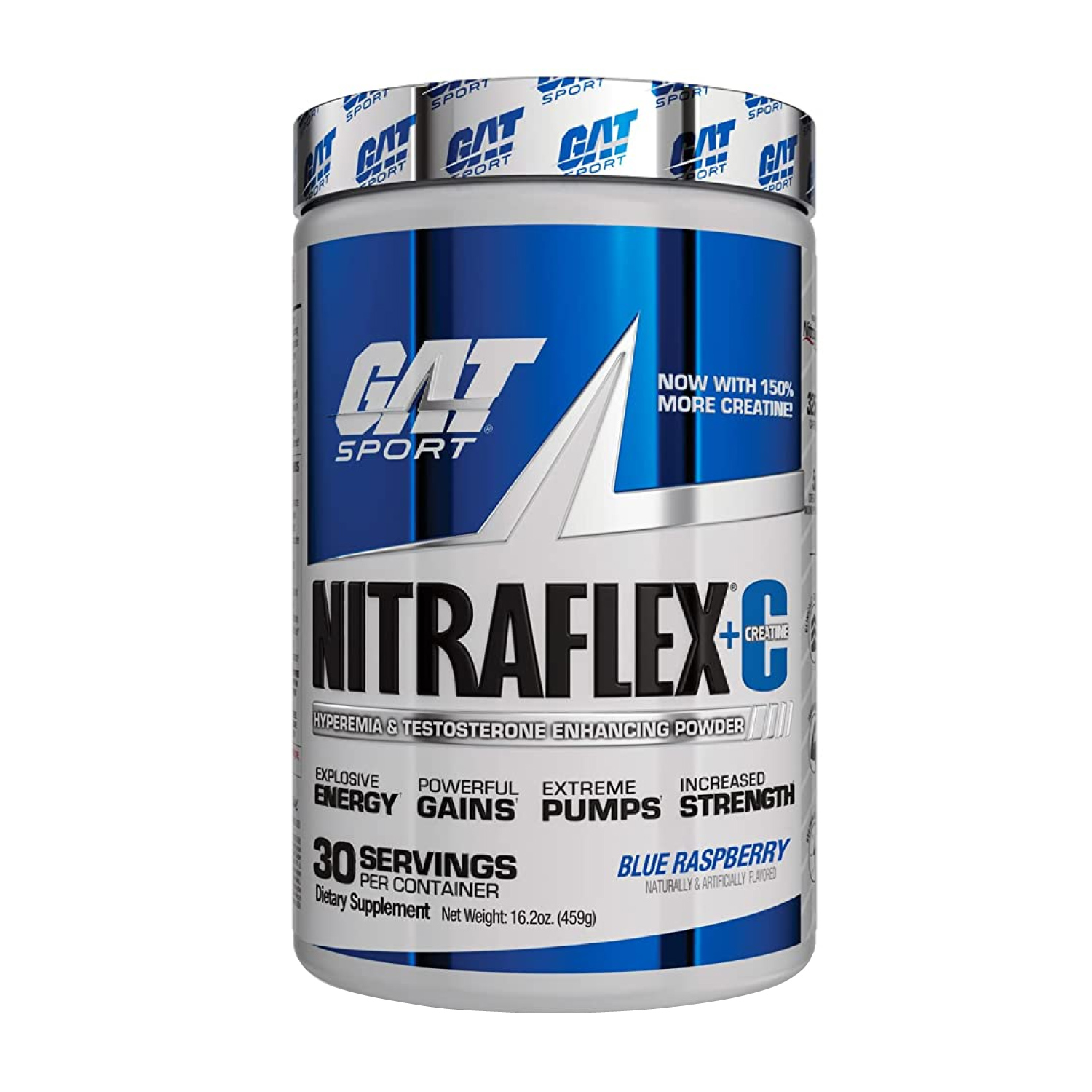 Pre-Entreno GAT Nitraflex +C 459g 30 Serv.