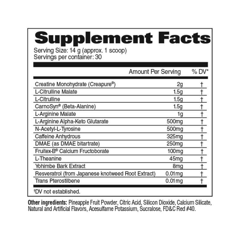 Pre-Entreno GAT Nitraflex +C 459g 30 Serv.